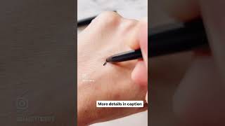 Huda Beauty Creamy Kohl Eyeliner Vs Maybelline Lasting Drama Eyeliner #drugstoredupes #makeupshorts