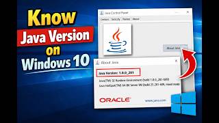 How to Know Java Version on Windows 10 using Control Panel | GearUpWindows Tutorial