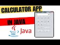 Java calculator app | GUI Calculator in JAVA using swing | Simple Calculator in java
