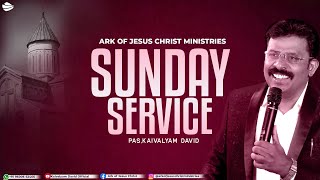 🔴#AJC🅻🅸🆅🅴 |SUNDAY SERVICE | PAS. KAIVALYAM DAVID  | 29.12.2024 |