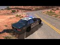 crazy police chases 25 beamng drive crashes