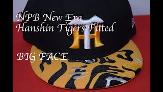 Hats and CAPS Unboxings: NPB New Era Hanshin Tigers Big Face Visor Fitted Hat | Japan Baseball