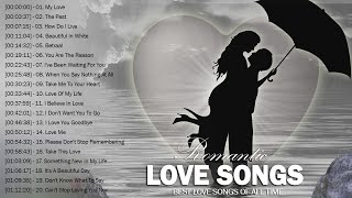 Most Beautiful Love Songs of All Time - Westlife,Backstreet Boys,Mltr/Boyzone - Love Songs Playlist