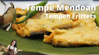 How to Cook Tempeh | Easy Tempeh Recipe | Tempe Mendoan | Tempeh Fritters | Fermented Soybeans