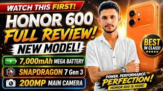 Honor 600 Unboxing: Full review 200MP Camera & Snapdragon 7 Gen 4 Performance! #honor600 #viral
