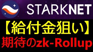 【給付金狙い】STARKNET～期待のzkRollup触り方解説～