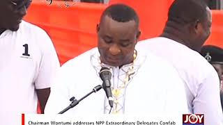 Chairman Wontumi addresses NPP Extraordinary Delegates Confab on JoyNews (20-12-17)