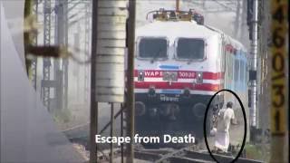 DEATH ESCAPE | 160 KMPH - 12050 GATIMAAN EXPRESS | FASTEST TRAIN OF INDIA !!