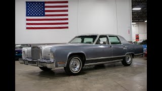 1979 Lincoln Continental Town Car For Sale - Walk Around Video (39K Miles)