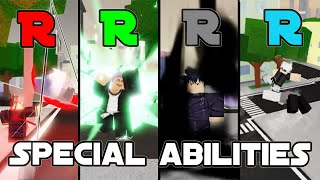 All Special Moves In Jujutsu Shenanigans Jujutsushenanigans Roblox