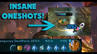 INSANE ONESHOTS CP SAW!// Vainglory 5v5