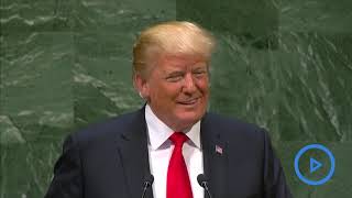 President Trump's funny moments at the ongoing UN General Assembly in New York