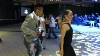 Jhesus Aponte \u0026 Sheila (Italy) (Cha cha Social) at the Montreal Salsa Convention on May 20th 2017