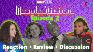 WandaVision 1x2 BRITISH Reaction x Review x Theories x Easter Eggs "Don't touch that dial"