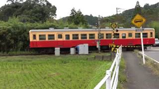 【4K】千葉の秘境鉄道　JR久留里線　小湊鐵道　いすみ鉄道　車窓風景