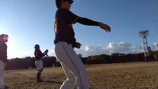 2024.12.15対リンキーズ様②大阪城野球場(途中まで)