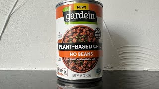 Gardein Plant Based Chili, No Beans #plantbasedtastetest #gardein #plantbasedchili