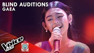 Gaea Salipot - Ngayon at Kailanman | Blind Auditions | The Voice Kids Philippines Season 4