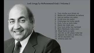 Sad Songs | Volume 2 | by Mohammed Rafi best letest song | Rafi SadSongs