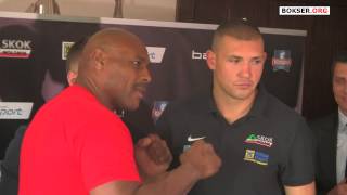 Krzysztof Zimnoch vs Oliver McCall: Face to face