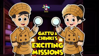 Gattu \u0026 Chinki's Exciting Missions | English Moral Stories | English Animated | English Cartoon