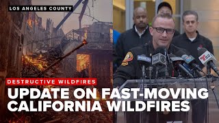 California Wildfires continue to move fast throughout the South