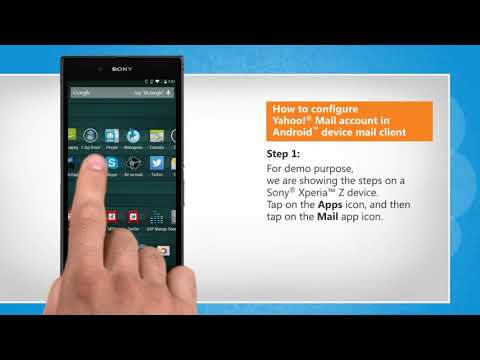 How to configure Yahoo!® Mail account in Android™ device mail client How to configure Yahoo!® Mail account in Android™ device mail client