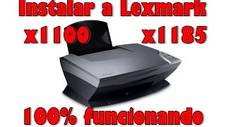 Solução para Lexmark x1100 e x1185(atualizado 07/2016)