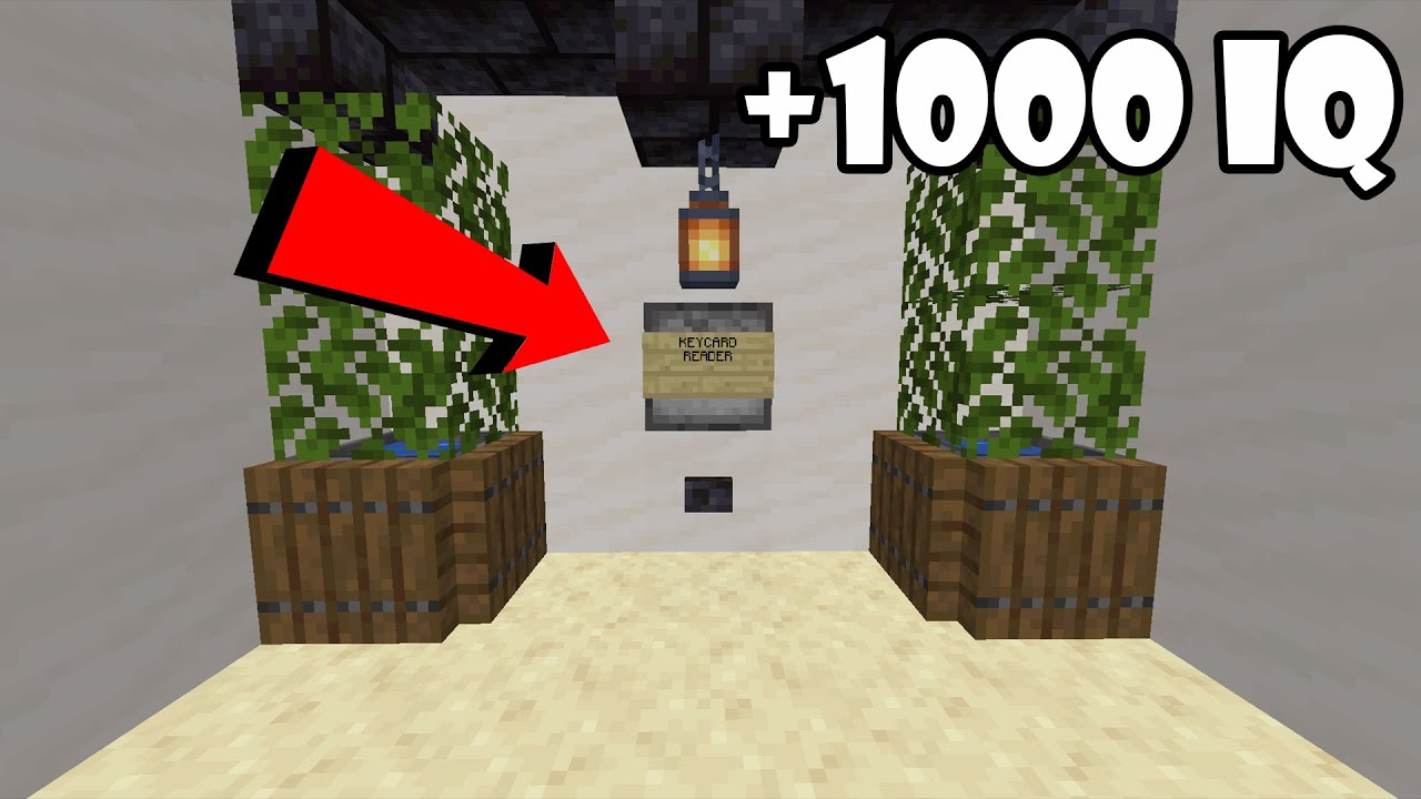 Minecraft Key Card Reader Tutorial Youtube