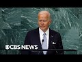 Biden denounces Russia in speech to U.N. General Assembly