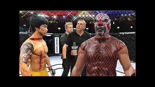 Bruce Lee vs. Murder Willy (EA Sports UFC 4) immortal