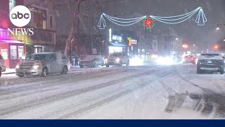 Major winter storm hits Northeast