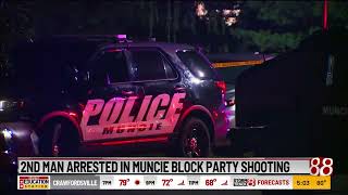 Second man arrested in Muncie, Indiana, block party shooting