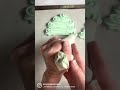 Christmas Tree Meringue Cookies