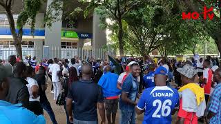 AFC LEOPARDS Fans Dancing Gadaa in Nairobi Town // Najua Bwana Anaweza