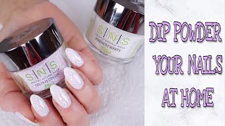 DIP POWDER YOUR NAILS AT HOME | SNS GELOUS COLORS