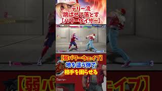 【スト6】テリー流跳ばせて落とす【パワーゲイザー】 #ストリートファイター6 #スト6 #streetfighter #テリー #エド