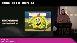 Your Official Elixir Expert - Mitchell Hanberg | Code BEAM America 2025