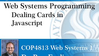 Web Programming - Javascript Dealing Cards