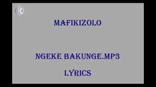Mafikizolo Ngeke Balunge Lyrics