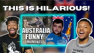 AMERICANS REACTS To Australia FUNNY Moments | Bogans, Memes & More Videos