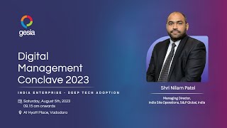 DMC 2023 | Shri Nilam Patel - Special Guest Address | Deep Tech v/s Shallow Tech in Fintech