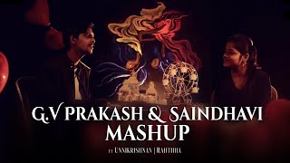 G.V.Prakash & Saindhavi Mashup | Love Mashup 2021 | Ft.Unni krishnan | Rajithha