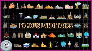 46 Famous Landmarks for Kids - Learn Landmarks for Children