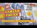 Jangan beli dilabel air zam zam, elak tiruan