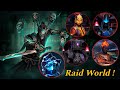 New DEAD FOREST TRIAD Set Raid Test‼️ All Raid Bosses Against DEAD FOREST TRIAD 👿 Must Watch ‼️