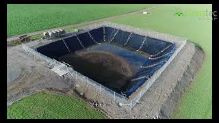 How is a slurry lagoon constructed? Geoline, Waterford