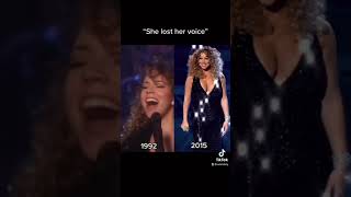 Mariah Carey never “lost her voice”
