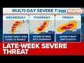 Severe Storms Including Tornadoes Possible Across Plains, MS Valley During Multi-Day Threat