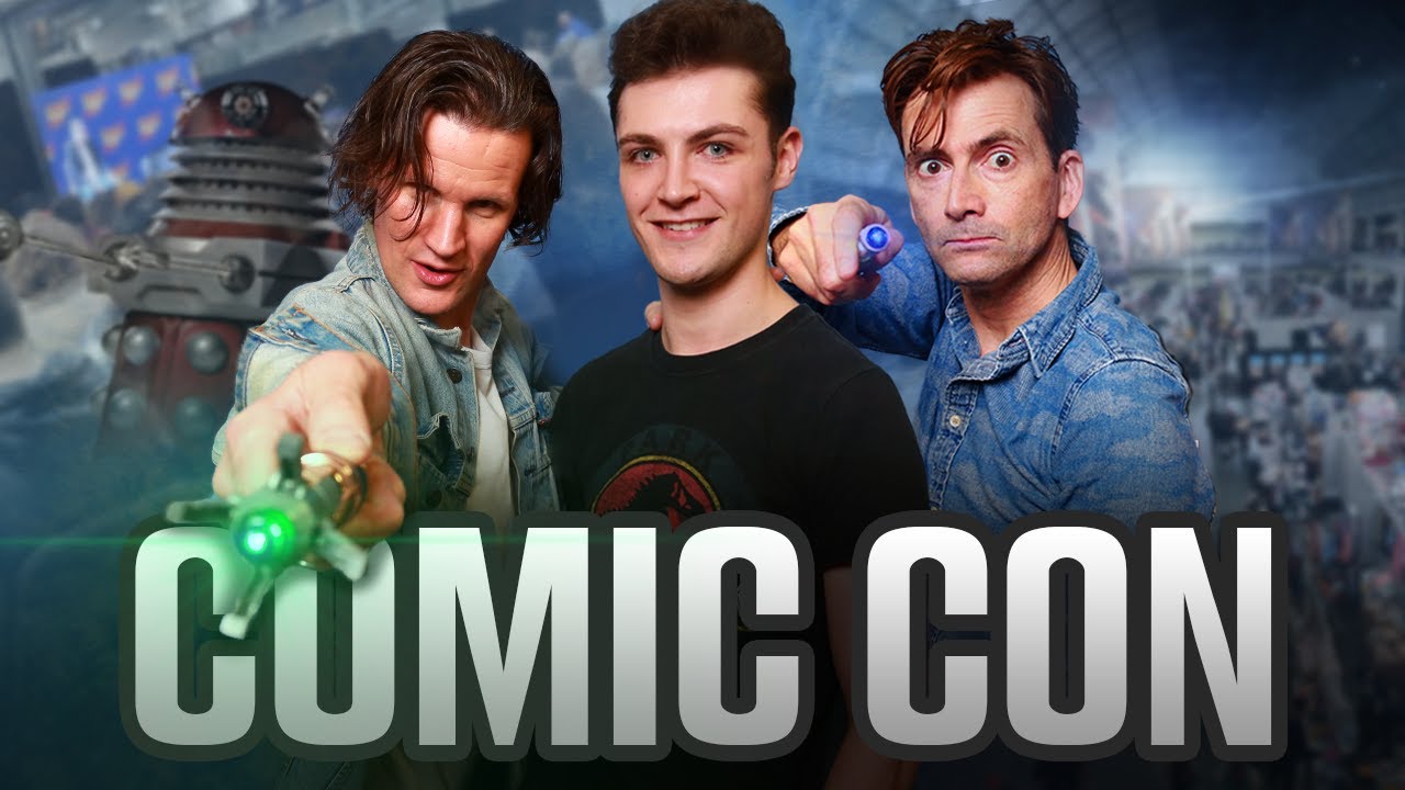 Meeting Matt Smith And David Tennant! - London Comic Con Winter 2022 ...